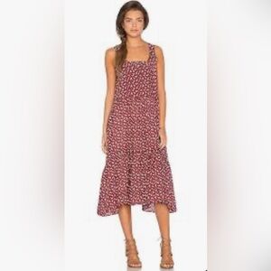 Anthropologie * ESSENTIEL ANTWERP * Silk Sundress w/Removable Bandeau Belt.